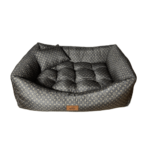 Caminha Pet para Cachorro Gato mod retangular 1009 GG na cor Marrom e Bege