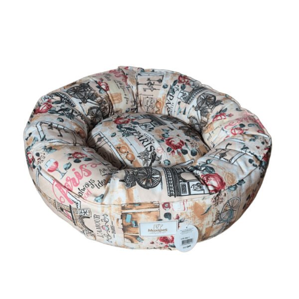 Caminha Puff mod Fofão 0042 P na cor Bege Estampas