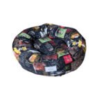 Caminha Puff mod Fofão 0042 P na cor Marron Estampas