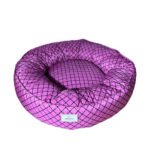 Caminha Puff mod Fofão 0042 M na cor Rosa com Preto