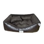 Caminha Pet para Cachorro Gato mod retangular 1009 G em Veludo Marrom