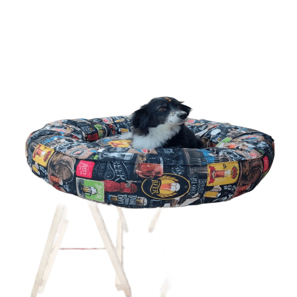 15395356866-a374ca4be86f111332d85e74c07bf908.jpg Caminha Puff para Pet Cachorro Gato Mod Fofão 0042 XG Marron Vintage - Imagem 1