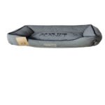 Caminha Pet para Cachorro Gato mod retangular Linha Reciclato Chumbo M - Imagem 2