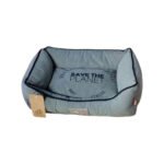 Caminha Pet para Cachorro Gato mod retangular Linha Reciclato Chumbo P